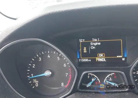 2017 Ford Focus Se z USA, uszkodzony, nr VIN 1FADP3F22HL335090